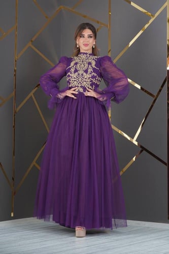 فستان برنسيس (بنفسجي)