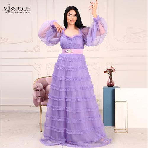 فستان موج البحر موف