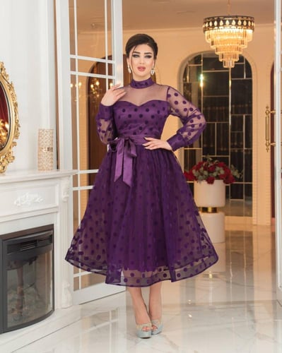 فستان إليجانس (بنفسجي)