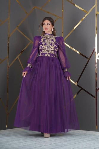 فستان برنسيس (بنفسجي)