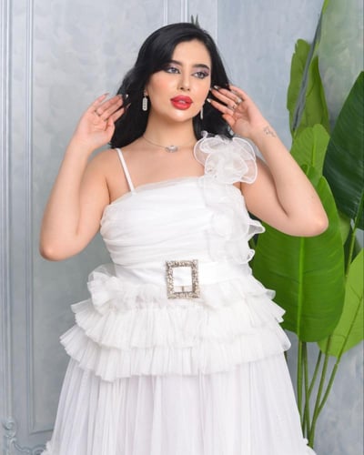 فستان لونا (ابيض)