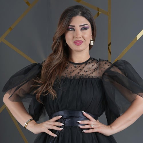 فستان فخامة الأميرة اسود