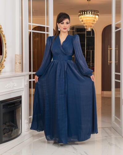 فستان "عبير الأنوثة" (كحلي)