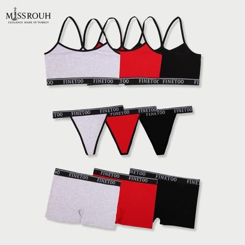 طقم لانجري رياضي نسائي "FINETOO"