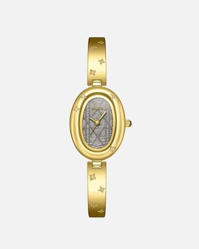 SIKLO Women’s Gold Oval Watch