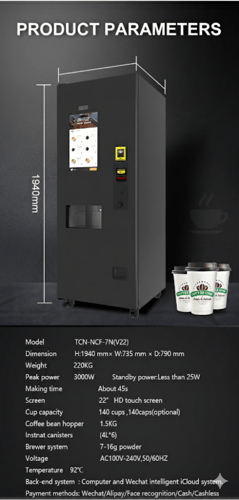 آلة بيع القهوة التجارية من VendSpot – حلول مبتكرة...