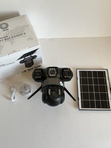 كاميرا مراقبة بالطاقة الشمسية – ذاكرة 32GB