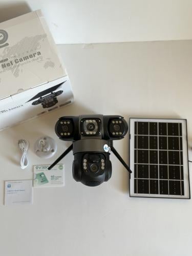 كاميرا مراقبة بالطاقة الشمسية – ذاكرة 32GB