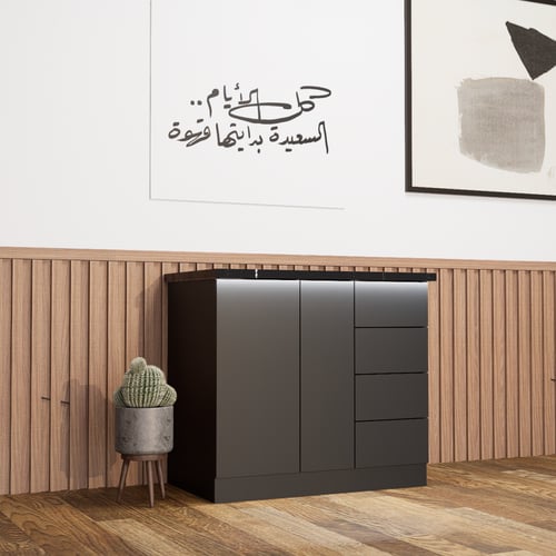 ركن قهوة أنيق ومناسب للمساحات الصغيرة،