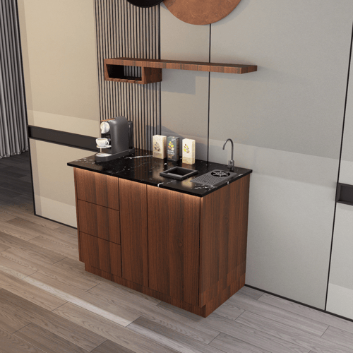 ركن قهوة للزواية الصغيرة بدرج محاصيل عصري, مقاس 11...