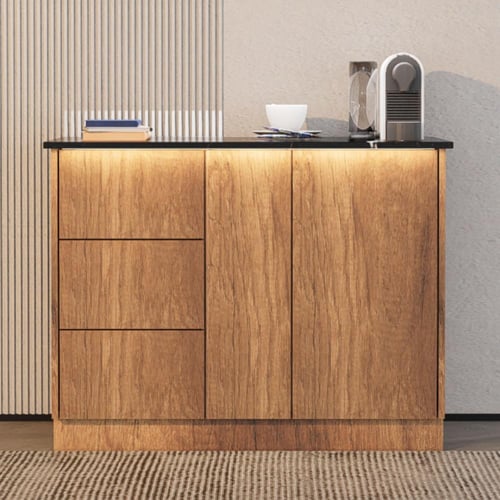 بكج ركن القهوة الكلاسيكي شامل الاضاءة و الحنفية وا...