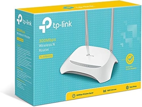 راوتر تي بي لينك TL-WR840N، واي فاي، نطاق ترددي مف...