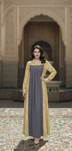 جلابية شرقية عصرية