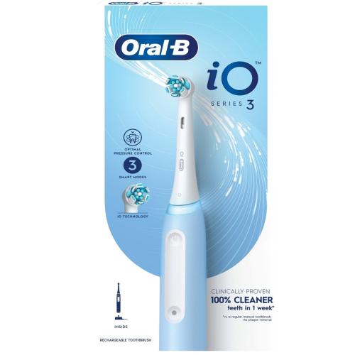 Oral-B toothbrush, iO technology, innovative, cool, icy