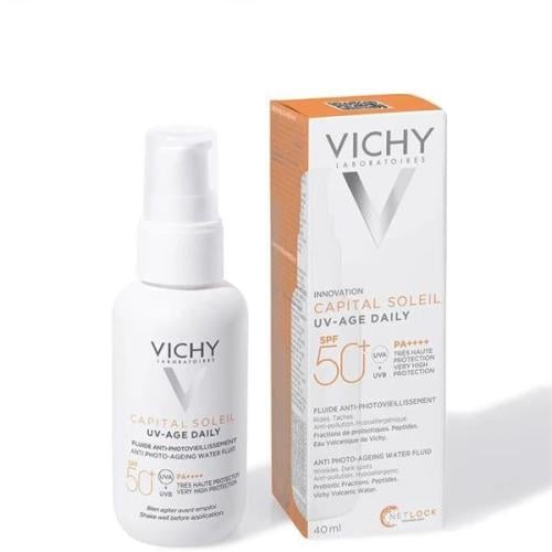 فيشي واقي شمس سائل 40 مل كابيتال سولاي SPF 50+ مقا...