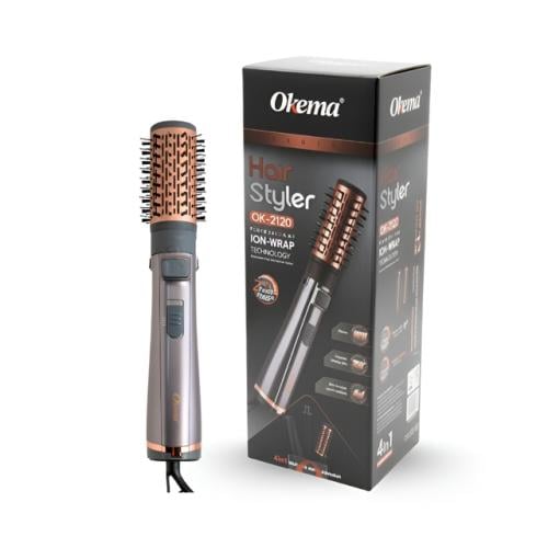 اوكيما فرشاه شعر حراري ok-2120 الدواره الاحترافيه...