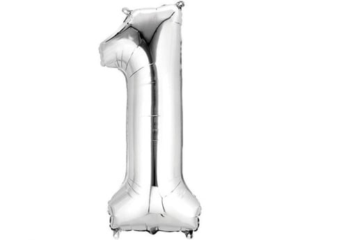 بالون ارقام هيليوم