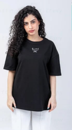 تيشرت سيفين ونخلة بيضاوي + هدية مجانية