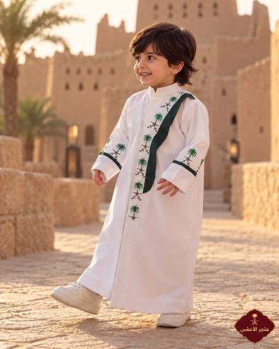 دقلة اطفال وولادي من متجر الاعشى لليوم الوطني السعودي 96 بالاسم والعبارة + هدية مجانية