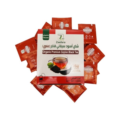 شاي اسود سيلاني فاخر عضوي 100 جم