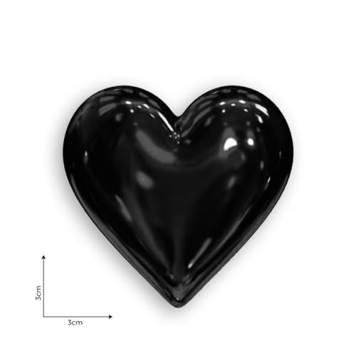 Shiny Black Heart