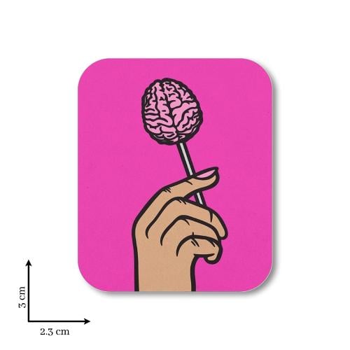 ستيكر مصاصة عقل