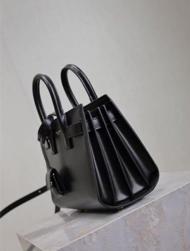SAC DE JOUR IN GRAINED LEATHER - NANO