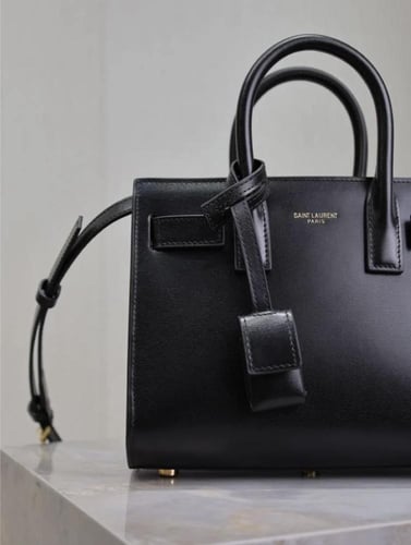 SAC DE JOUR IN GRAINED LEATHER - NANO