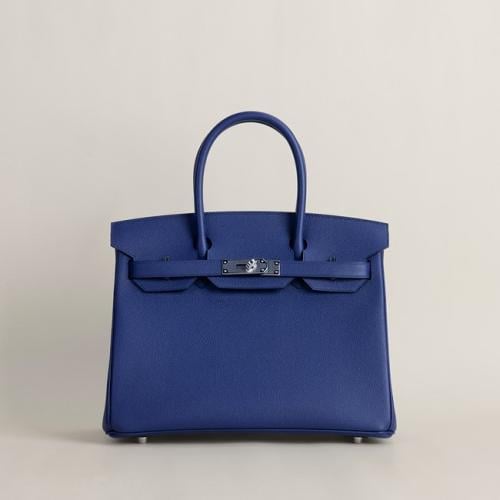 Birkin 30cm Epsom 73 Bleu sapphire PHW