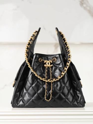Chanel Small hobo drawstring bucket bag