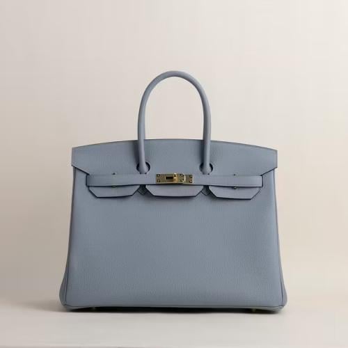 Birkin 35cm Togo J7 Blue lin GHW