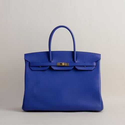 Birkin 35cm Togo 7T Blue electric GHW