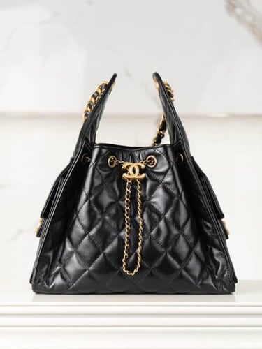 Chanel Small hobo drawstring bucket bag