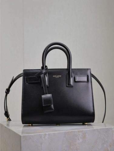 SAC DE JOUR IN GRAINED LEATHER - NANO