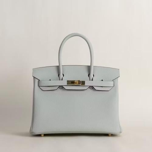 Birkin 30cm Togo 0W Snow Grey GHW