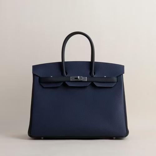 Birkin 35cm Togo 2Z Night Blue / 89 Black PHW