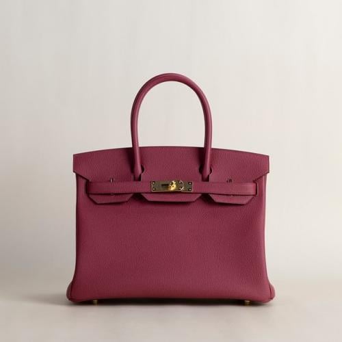 Birkin 30cm Togo K1 Rouge gremade GHW