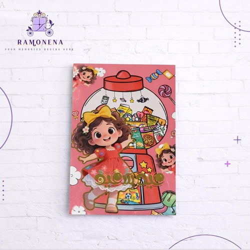 كرت العيدية للبنات (خيارات متعددة)