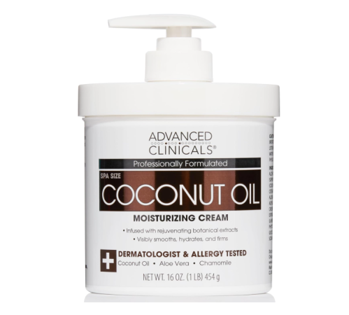 أدفانسد كلينيكالز | كريم مرطب بزيت جوز الهند 454جم