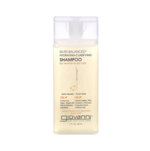 جيوفاني | شامبو مرطب ومنقي للشعر 60مل