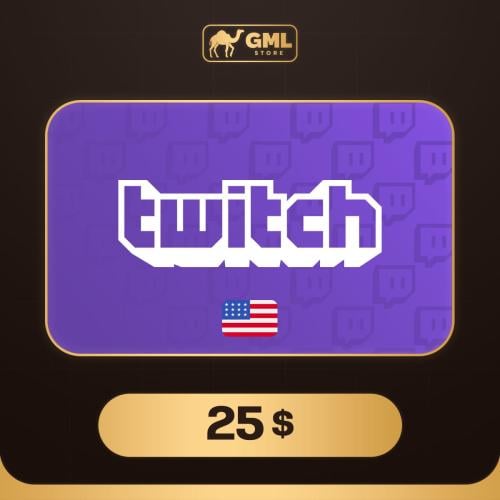 تويتش امريكي 25$ | Twitch