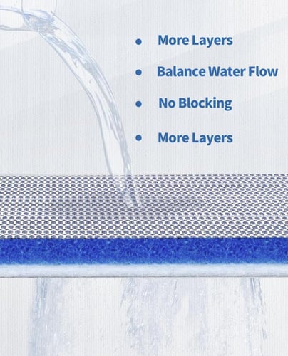 أسفنج فلترة متعددة الطبقات