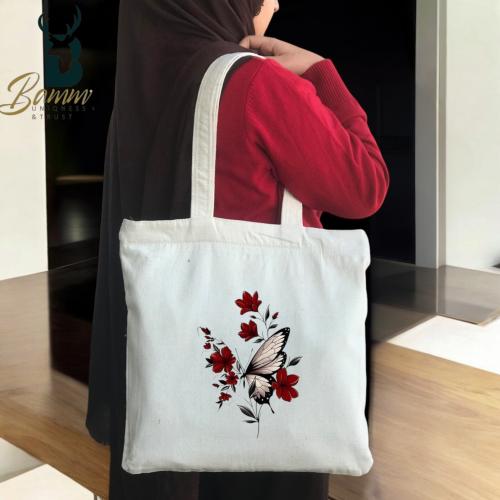 حقيبة توتي باق قماشية أنيقة من Bamm Gulf – تصميم ع...