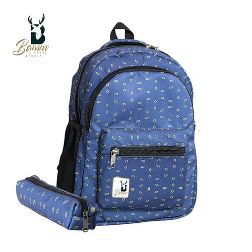 حقيبة ظهر من BAMM GULF للجامعه او للسفر موديل 3020