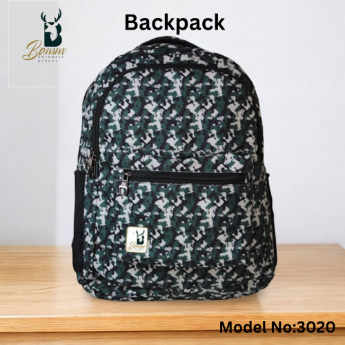 حقيبة ظهر من BAMM GULF للجامعه او للسفر موديل 3020