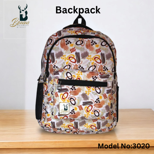 حقيبة ظهر من BAMM GULF للجامعه او للسفر موديل 3020