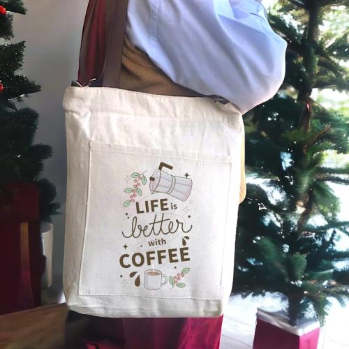 حقيبة توت باق من BAMM GULF قماشية للنساء موديل 801...