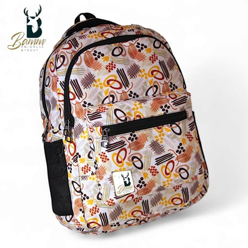 حقيبة ظهر من BAMM GULF للجامعه او للسفر موديل 3020