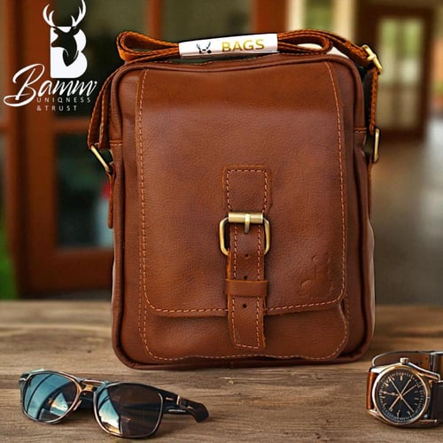 حقيبة كروس جلد طبيعي لباني موديل 2812