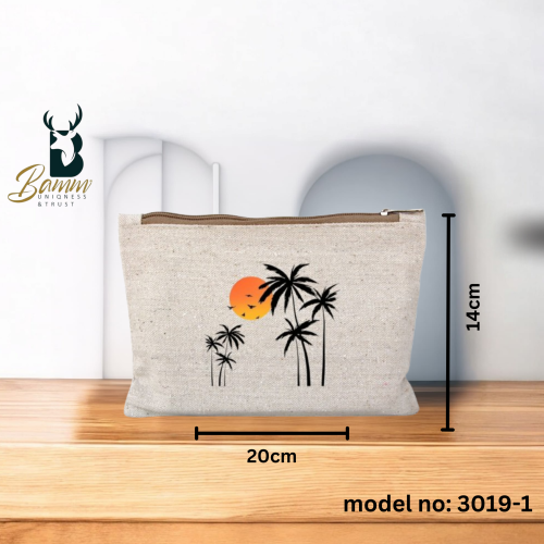 حقيبة مكياج أنيقة بحجم مثالي (14×22 سم) - رفيقتك ا...